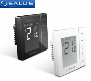 Salus VS35W dobowy cyfrowy regulator temperatury biały