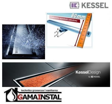 Kessel Linearis Compact odwodnienie liniowe L = 1050 mm 45600.66