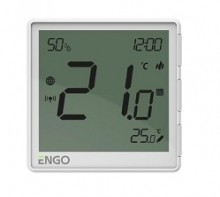 Engo EONE-230W Regulator temperatury, 230V, biały, Internetowy, podtynkowy, ZigBee
