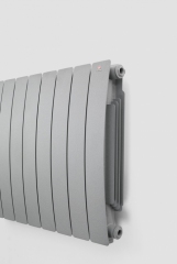 Terma grzejnik aluminiowy Camber 578x500 kolor Metalic Grey , 10 żeberek WGCAM057080KMGRLP
