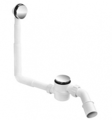 Mcalpine syfon wannowy z przelewem i korkiem klik-klak HC2600CL