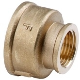 Ferro mufa redukcyjna mosiężna 1/2x3/8 M08Z