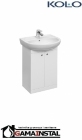 Koło Solo zestaw łazienkowy składający się z umywalka meblowa z otworem 50x42cm, szafka stojąca podumywalkowa 79002