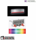 Kessel Scada LED Odpływ ścienny RGB, z pokrywą ze stali nierdz. do płytek 48003.42