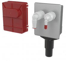 Alcadrain syfon podtynkowy pralka-suszarka APS6