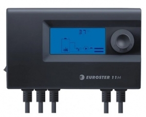 Euroster E11M Sterownik do pompy C.O oraz zaworu trójdrogowego z siłownikiem.