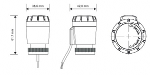 Euroster siłownik T1 NC
