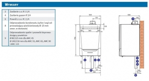 De Dietrich kocioł  gazowy Evodens Pro AMC 65 7725246
