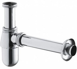 Kludi półsyfon umywalkowy metalowy chromowany 1010505-00