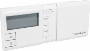 SALUS Przewodowy, natynkowy regulator tygodniowy, bateryjny 091FLV2