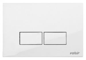 Valsir P3 przycisk spłukujący do WC biały VS869201