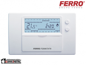 Ferro F2006TXT6 tygodniowy regulator bezprzewodowy
