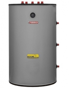 Termica 125l  wymiennik nierdzewny z wężownicą + mufa 5/4