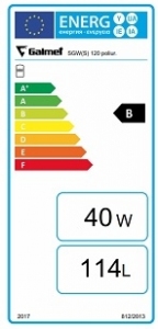 Galmet wymiennik c.w.u. z wężownicą spiralną o pojemności 120 l 26-128000