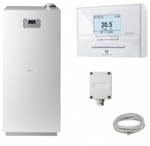 Saunier Duval pakiet Niedźwieź KKS48 gazowy kocioł 1 funkcyjny