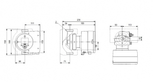 Grundfos Magna 3 32-120 pompa obiegowa 98609707