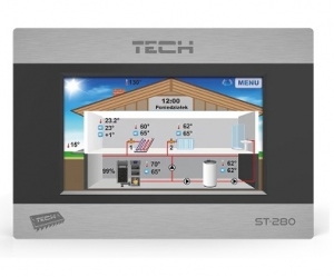 Tech regulator pokojowy z komunikacją RS ST-280