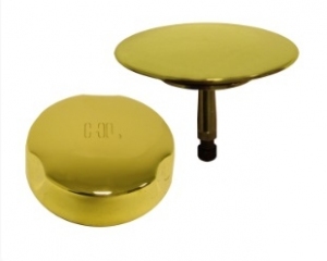 HL komplet syfon wannowy z wykończeniem złotym WYPRZEDAŻ EKSPOZYCJA!!!!!!!!! HL555N.0 + HL555N.4