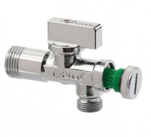 Arco zawór pod baterie 1/2x 3/8 z filtrem antykamiennym 02402MAC