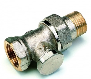 Comap zawór gwintowany prosty niklowany regulacja nastawy 1/2 429204