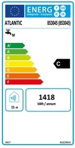 Atlantic Opro+ H 80L elektryczny ogrzewacz wody poziomy 853045
