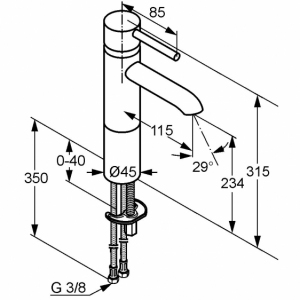 Rysunek techniczny baterii Bozz 382960576