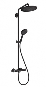 Hansgrohe Croma Select 280 komplet prysznicowy czarny mat 26891670
